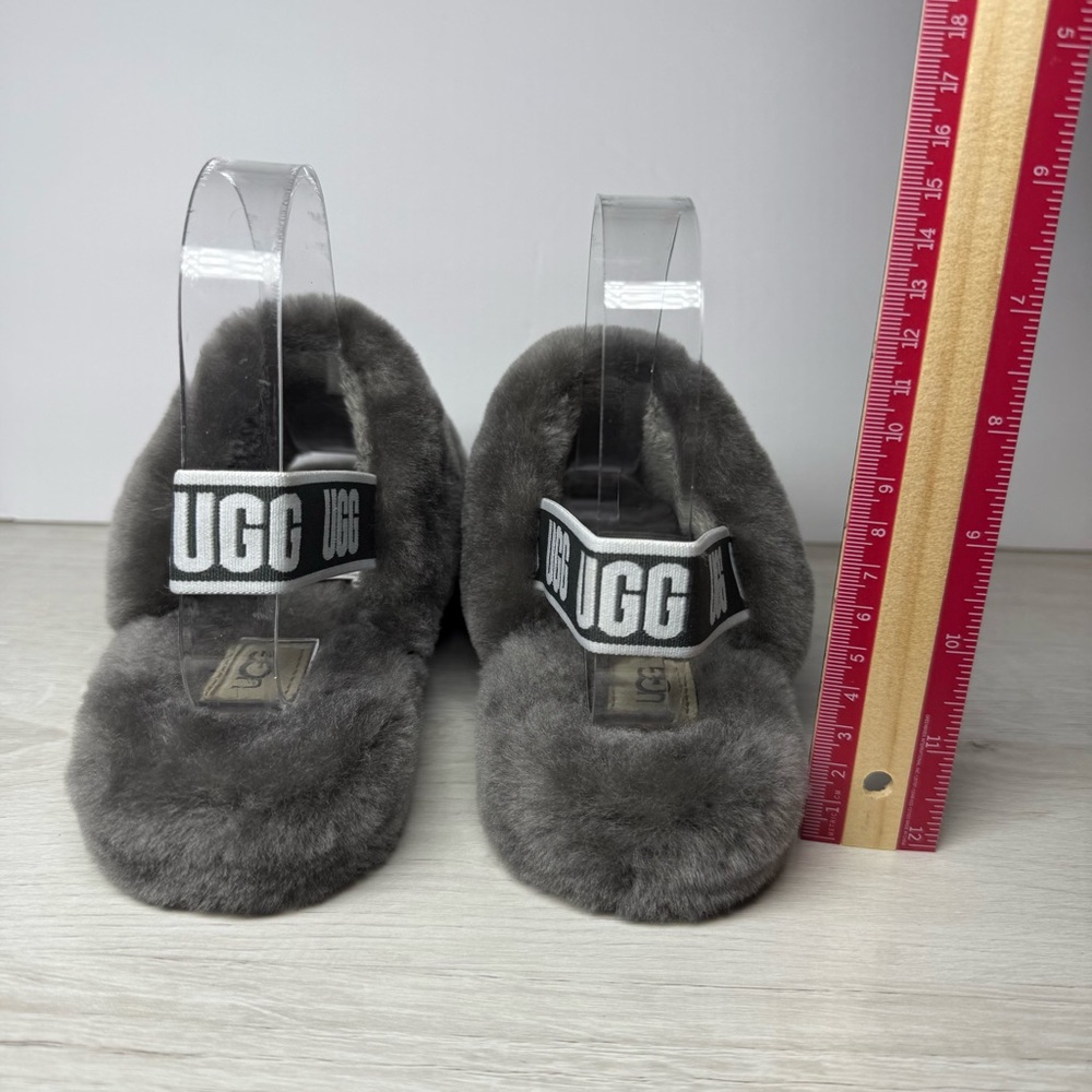 UGG Big Kids' Fluff Yeah Slide 1098494K Size 2 - Picture 5 of 7